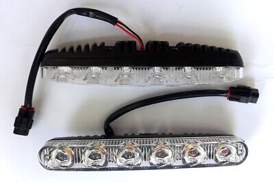 Luces diurna con xenon y drl 6 led